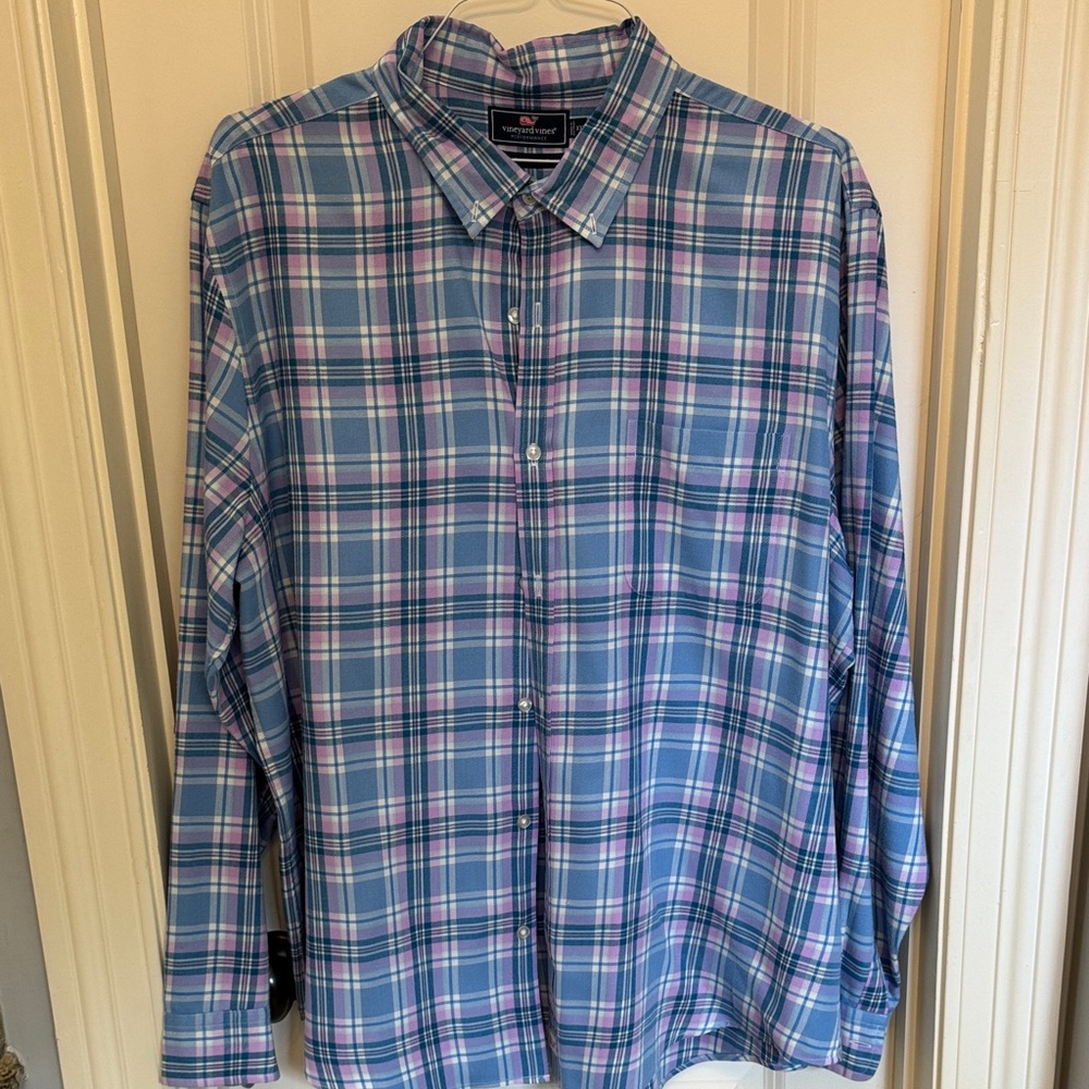 Vineyard Vines Performance Slim Fit Murray Button Down Shirt